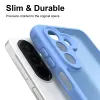 Coque arrière Phonesta AirFrost pour Samsung Galaxy A27 - Bleu saphir mat 5