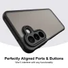 Coque arrière Phonesta AirFrost pour Samsung Galaxy A27 - Noir mat 4