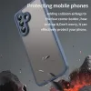 Coque arrière Phonesta AirFrost pour Samsung Galaxy A37 - Bleu mat 2