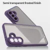 Coque arrière Phonesta AirFrost pour Samsung Galaxy A37 - Violet mat 3