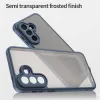 Coque arrière Phonesta AirFrost pour Samsung Galaxy A57 - Bleu mat 3