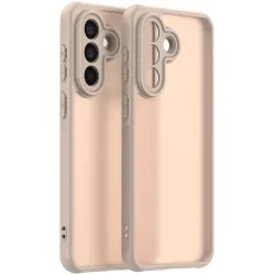 Coque arrière Phonesta AirFrost pour Samsung Galaxy A57 - Beige sable mat