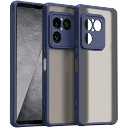 Coque arrière Phonesta AirFrost pour Sony Xperia 1 VIII - Bleu mat