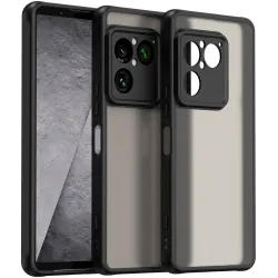 Coque arrière Phonesta AirFrost pour Sony Xperia 1 VIII - Noir mat