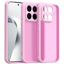 Coque arrière Phonesta AirFrost pour Xiaomi 17T - Rose bonbon mat