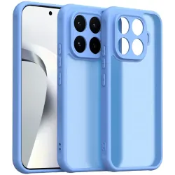 Coque arrière Phonesta AirFrost pour Xiaomi 17T - Bleu saphir mat
