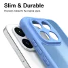 Coque arrière Phonesta AirFrost pour Xiaomi 17T - Bleu saphir mat 5
