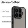 Coque arrière Phonesta AirFrost pour Xiaomi 17T - Noir mat 6