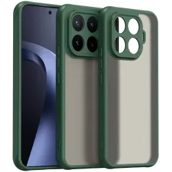 Coque arrière Phonesta AirFrost pour Xiaomi 17T Pro - Vert mat