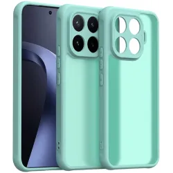 Coque arrière Phonesta AirFrost pour Xiaomi 17T Pro - Bleu givré mat