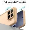Coque arrière Phonesta AirFrost pour Xiaomi 17T Pro - Beige sable mat 2