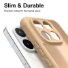 Coque arrière Phonesta AirFrost pour Xiaomi 17T Pro - Beige sable mat 5