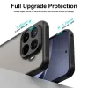 Coque arrière Phonesta AirFrost pour Xiaomi 17T Pro - Noir mat 2