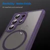 Coque arrière Phonesta AirFrost avec MagSafe pour Samsung Galaxy S25 Ultra - Violet mat 8