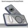 Coque arrière Phonesta AirFrost avec MagSafe pour Nothing Phone (3a) - Bleu mat 4
