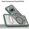 Coque arrière Phonesta AirFrost avec MagSafe pour Nothing Phone (3a) - Vert mat 4