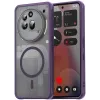 Coque arrière Phonesta AirFrost avec MagSafe pour Nothing Phone (3a) Pro - Violet mat