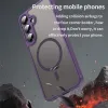 Coque arrière Phonesta AirFrost avec MagSafe pour Samsung Galaxy S25/S24 - Violet mat 3