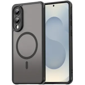 Coque arrière Phonesta AirFrost avec MagSafe pour Samsung Galaxy S25 Edge - Noir mat