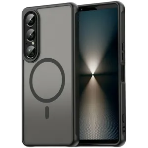 Coque arrière Phonesta AirFrost avec MagSafe pour Sony Xperia 1 VII - Noir mat