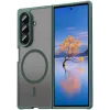 Coque arrière Phonesta AirFrost avec MagSafe pour Samsung Galaxy Z Fold 7 - Vert mat