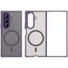Coque arrière Phonesta AirFrost avec MagSafe pour Samsung Galaxy Z Fold 7 - Violet mat 2