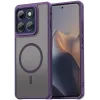 Coque arrière Phonesta AirFrost avec MagSafe pour Motorola Edge 60 Pro - Violet mat