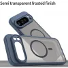 Coque arrière Phonesta AirFrost avec MagSafe pour Google Pixel 10 Pro - Bleu mat 4