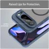 Coque arrière Phonesta AirFrost avec MagSafe pour Google Pixel 10 Pro - Bleu mat 5