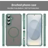 Coque arrière Phonesta AirFrost avec MagSafe pour Samsung Galaxy A36/A56 - Vert mat 2