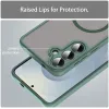 Coque arrière Phonesta AirFrost avec MagSafe pour Samsung Galaxy A36/A56 - Vert mat 6