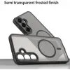 Coque arrière Phonesta AirFrost avec MagSafe pour Samsung Galaxy A36/A56 - Noir mat 5