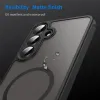 Coque arrière Phonesta AirFrost avec MagSafe pour Samsung Galaxy A36/A56 - Noir mat 7