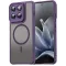 Coque arrière Phonesta AirFrost avec MagSafe pour Motorola Edge 70 - Violet mat
