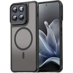 Coque arrière Phonesta AirFrost avec MagSafe pour Motorola Edge 70 - Noir mat