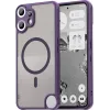 Coque arrière Phonesta AirFrost avec MagSafe pour Nothing CMF Phone 2 Pro - Violet mat