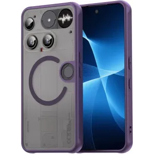 Coque arrière Phonesta AirFrost avec MagSafe pour Nothing Phone (3) - Violet mat
