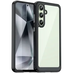 Coque arrière Phonesta Acrylic Hybrid pour Samsung Galaxy S24 FE - Noir