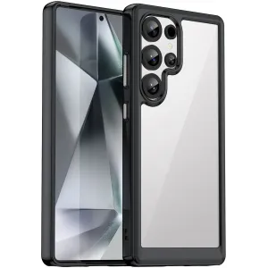 Coque arrière Phonesta Acrylic Hybrid pour Samsung Galaxy S25 Ultra - Noir