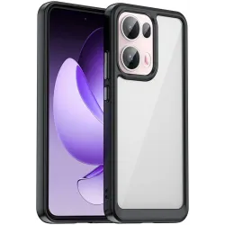 Coque arrière Phonesta Acrylic Hybrid pour Oppo Reno13 Pro - Noir