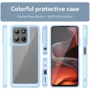 Coque arrière Phonesta Acrylic Hybrid pour Motorola Moto G17/G17 Power/G15/G15 Power - Bleu 1