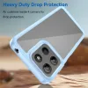 Coque arrière Phonesta Acrylic Hybrid pour Motorola Moto G17/G17 Power/G15/G15 Power - Bleu 2