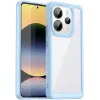 Coque arrière Phonesta Acrylic Hybrid pour Xiaomi Redmi Note 14 4G - Bleu