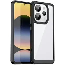 Coque arrière Phonesta Acrylic Hybrid pour Xiaomi Redmi Note 14 4G - Noir
