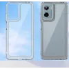 Coque arrière Phonesta Acrylic Hybrid pour Motorola Moto G05 / Moto E15 - Transparent 8