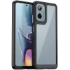 Coque arrière Phonesta Acrylic Hybrid pour Motorola Moto G05 / Moto E15 - Noir