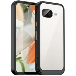 Coque arrière Phonesta Acrylic Hybrid pour Google Pixel 9a - Noir