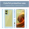 Coque arrière Phonesta Acrylic Hybrid pour Motorola Moto G85 - Bleu 2