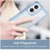 Coque arrière Phonesta Acrylic Hybrid pour Motorola Moto G35 - Bleu 5
