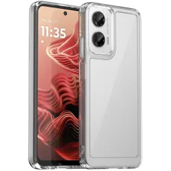 Coque arrière Phonesta Acrylic Hybrid pour Motorola Moto G35 - Transparent